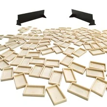 Rummy Mini Classic Board Game Plastic Numbers Novelties Monte Carlo - Blue - View 7