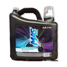 Jabon liquido para lavar ropa Mas negro 10 litros oscuro intenso - Negro - Ver 1