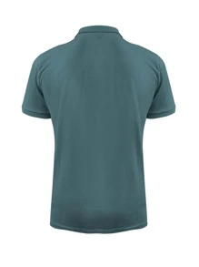 Men Polo Shirts - Army Green - View 2