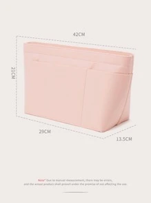 Inserto organizador de bolsos para organizador de bolsas de fieltro - Rosa - Ver 7