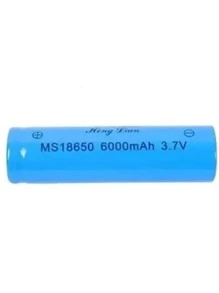 5 Pza Bateria Recargable 18650 3.7V Pilas Recargable Multifuncional - Azul - Ver 4