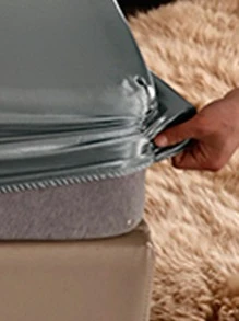 1 tấm lụa băng được trang bị tấm, chỉ bao gồm tấm được trang bị - Xám - Xem 4