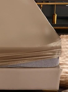 1入組冰絲床笠，僅包括床笠 - 金色 - 查看 4