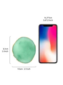 1入組圓形裝飾工藝 - 綠色 - 查看 2