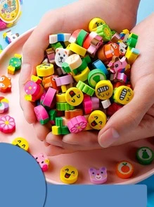 50入組/包卡通可愛文具橡皮擦適用於學習和禮物 - 紫色 - 查看 1