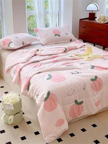 桃子樣式床單 - 彩色 - 查看 4