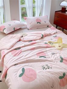 桃子樣式床單 - 彩色 - 查看 2