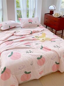 桃子樣式床單 - 彩色 - 查看 1