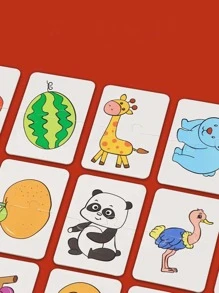 32pcs Cartoon Animal Pattern Card - Multicolor - View 5