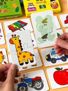 32pcs Cartoon Animal Pattern Card - Multicolor - View 6