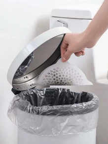 5pcs Disposable Floor Drain Sticker Home Bathroom Decor Summer - White - View 4