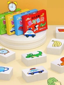 32入組卡通蔬菜圖案卡