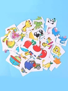 32pcs Cartoon Animal Pattern Card - Multicolor - View 7