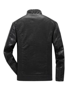 Men Jackets - Black - View 2