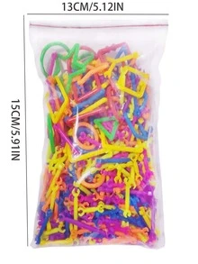 1入組獨立日星形擠壓泡泡 - 彩色 - 查看 4