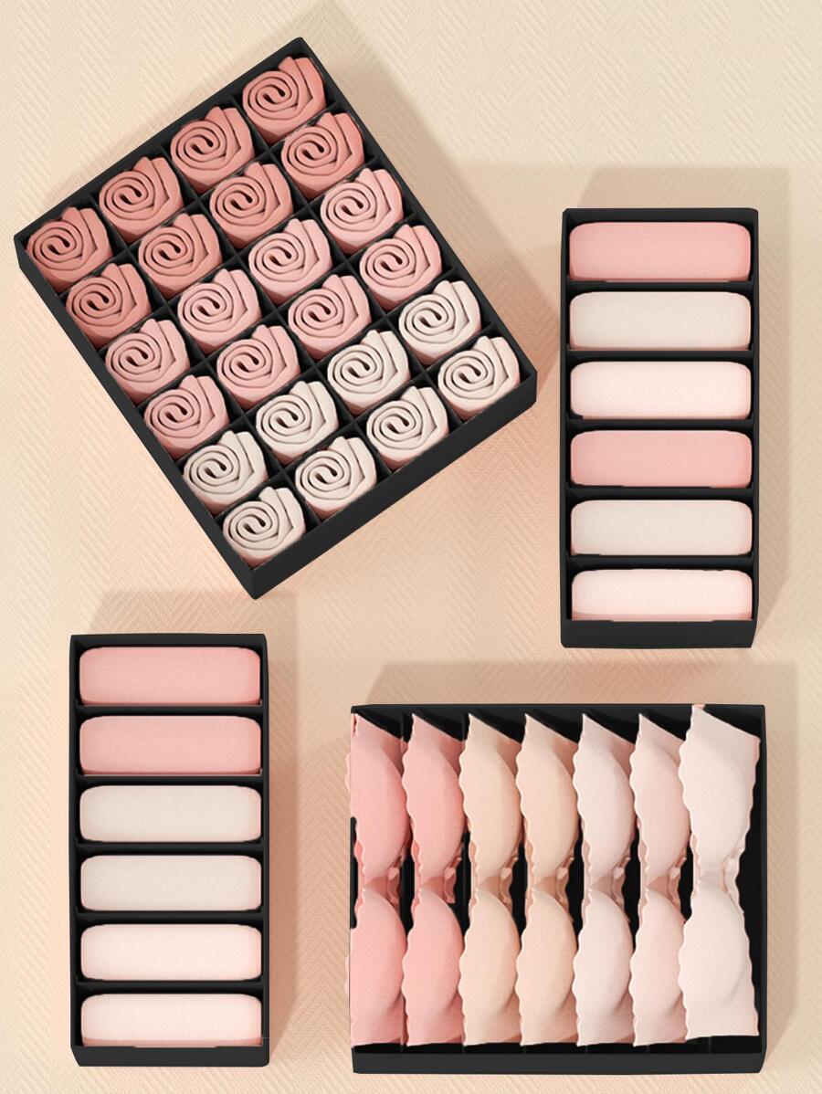 1入組內衣收納盒 - 黑色 - 查看 1