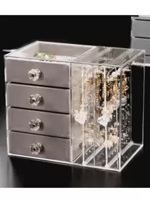 Makeup Organizers - 灰色 - 查看 1