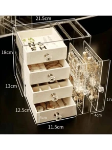 Makeup Organizers - 灰色 - 查看 3