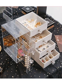 Makeup Organizers - 灰色 - 查看 4