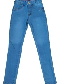 Girls Jeans - Light Wash - View 1