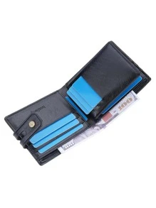 Fashion Vintage Men Wallet PU Credit Card Holder Purse