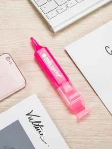 3 chiếc Bút dạ quang màu hỗn hợp, Bút dạ quang cầm tay hiện đại dành cho học sinh - Nhiều màu - Xem 2