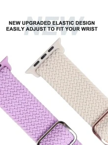 3 dây đồng hồ thông minh bện Polyamide - Nhiều màu - Xem 5