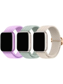 3 dây đồng hồ thông minh bện Polyamide - Nhiều màu - Xem 1