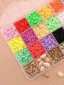 1 Bộ Phụ Kiện Trang Sức Tự Làm Thời Trang Ngẫu Nhiên Cho Phụ Nữ Để Làm Trang Sức Tự Làm - Nhiều màu - Xem 2