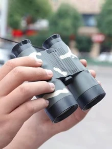 1pc ABS Binocular, Modern Camo Pattern Telescope For Outdoor - Multicolor - View 1