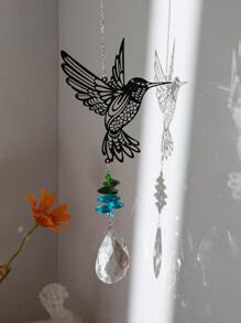 1pc treo tường pha lê thiết kế chim - Nhiều màu - Xem 5