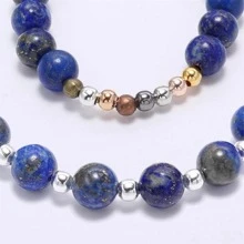 3-10毫米25-300顆圓形墊片球頭金屬種子珠用於手鍊、項鍊、DIY首飾 - 槍黑色 - 查看 4