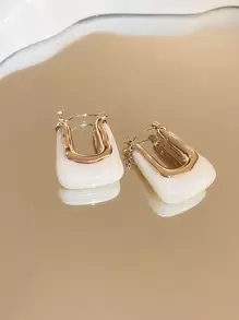 Andkiss Hoa tai hình chữ U - trắng - Xem 3