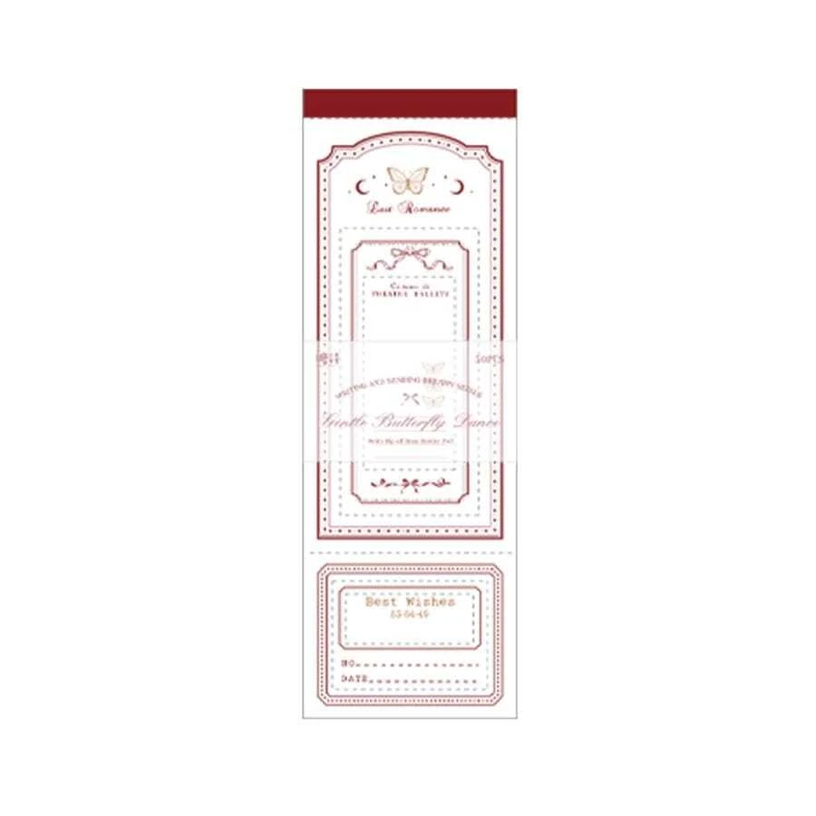 1pc Vintage Memo Pad, Cute Portable Note Pad For Student - Apricot - View 1