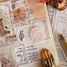 1pc Vintage Memo Pad, Cute Portable Note Pad For Student - Apricot - View 6
