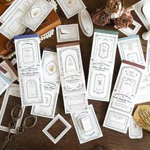 1pc Vintage Memo Pad, Cute Portable Note Pad For Student - Apricot - View 9