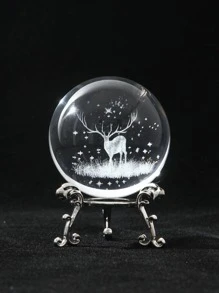 1入組水晶球設計裝飾物品 - 銀色 - 查看 9