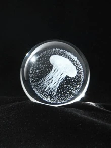 1入組水晶球設計裝飾物品 - 銀色 - 查看 7
