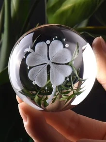 1入組水晶球設計裝飾物品 - 銀色 - 查看 6