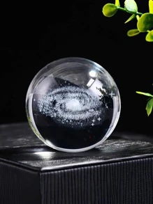 1入組水晶球設計裝飾物品 - 銀色 - 查看 4