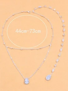 水鑽裝飾婚禮項鍊