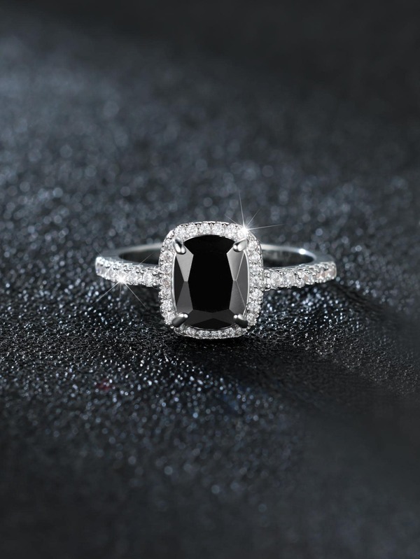 خلاب أسود و فضة صناعي مثالي هدية الى حفلة أو حفل زواج قطعة واحدة