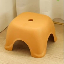 1入組素色凳子 - 黃色 - 查看 1