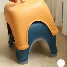 1入組素色凳子 - 黃色 - 查看 3