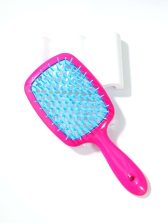 1入組中性撞色休閒梳子