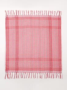 1pc Thin Arabic Headscarf Square Scarf, Outdoor Camping Handkerchief - Multicolor - View 2