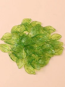 50入組/套樹葉DIY首飾配件