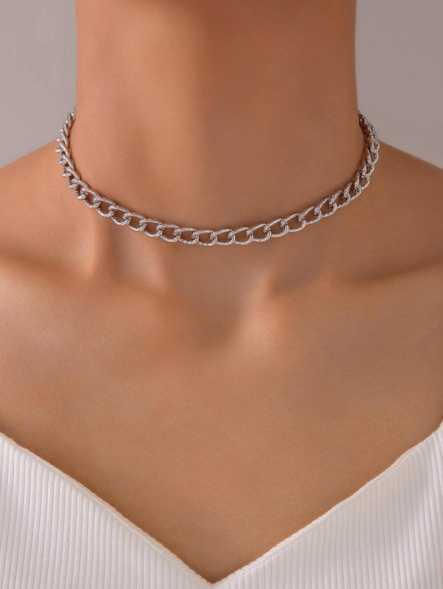 imoli 極簡鏈條樣式項鍊