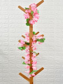 4 Nhiều Màu Hoa Hawaii Vòng Hoa Vòng Cổ Đầu Vòng Dây Đeo Tay - Nhiều màu - Xem 4