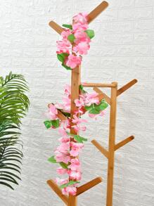 4 Nhiều Màu Hoa Hawaii Vòng Hoa Vòng Cổ Đầu Vòng Dây Đeo Tay - Nhiều màu - Xem 5